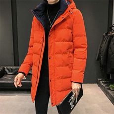 新款棉衣男士冬季棉服中长款外套衣服男装棉袄潮DS612T，男装棉衣，电商A102