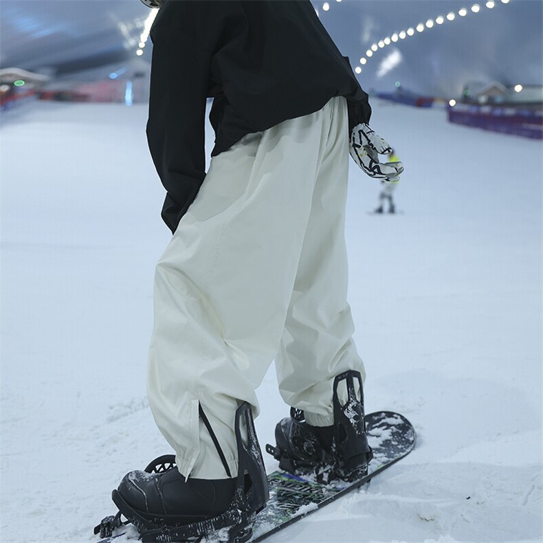 新款加绒加厚防水束脚滑雪裤XZ604-K129JR-P75控108,男装休闲裤,星座604