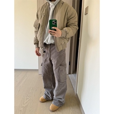 【有货】JR534CC-特P80Bomber飞行夹克棉服男加厚棒球服外套，男装夹克，星座1007（原301D）