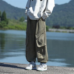 已出货 宽松束脚裤男生休闲裤设计感长裤KD617-P6088图片