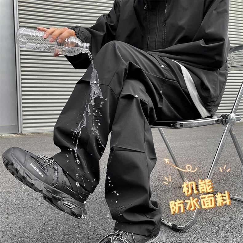 时尚机能风冲锋裤男款秋冬季户外防风百搭冲锋裤K730-加绒特批45,男装休闲裤,星座718-1