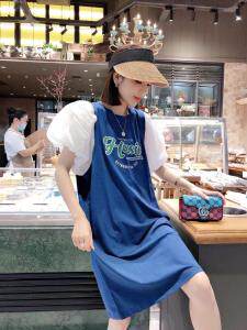 雪纺袖连衣裙，女装连衣裙，一杭