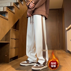 冬季加绒休闲裤男直筒裤拼色卫裤K7720-P50加绒P60控68加绒控78，男装休闲裤，星座209-2