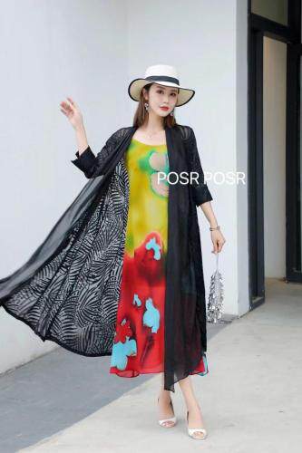 披肩?吊带连衣裙????，女装背心吊带，珀莎