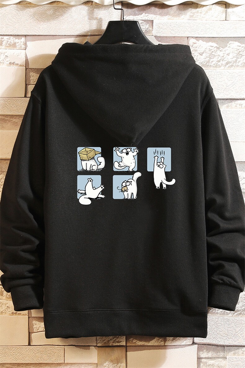 KS21097-P38连帽开衫卫衣男运动外套大码班服砖墙挂拍,男装卫衣,电商A040A