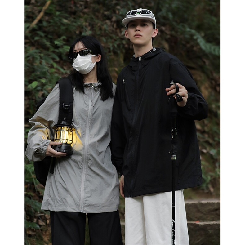 防晒衣服男夏天冲锋衣户外钓鱼外套潮牌夏季薄款夹克F02-P40,男装夹克,星座308B-1