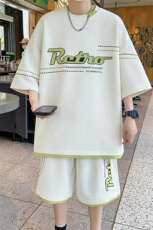 84309-P55夏季短袖T恤男套装休闲两件套，男装T恤，电商D310B
