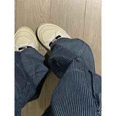 【有货】条纹工装牛仔男款夏季美式复古直筒裤子KZ23CC-特P58，男装工装外套，星座1007（原301D）