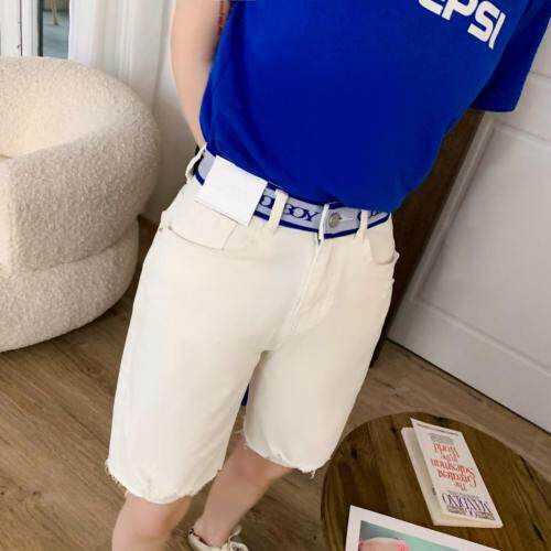 牛仔五分裤，女装，可家 cutiesister