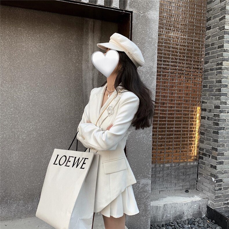 1199不规则西装套装，女装西装，XTZ style