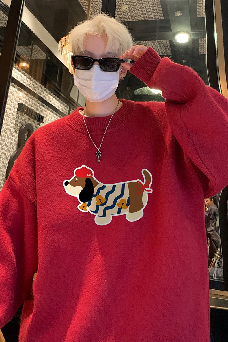 高质量！秋冬季半高领毛衣男士加绒加厚线衣针织衫男DMY550-特P38,男装针织衫/毛衣,电商B371