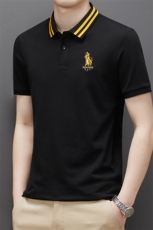 中年男装POLO衫男短袖翻领宽松2023夏季新款时尚休闲简约纯棉夏装，男装Polo衫，电商B212（原钱塘6029）