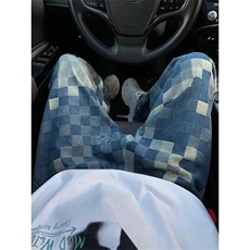 Q101/P53休闲裤男女韩版潮流痞子帅气百搭ins牛仔裤，男装休闲裤，星座1506
