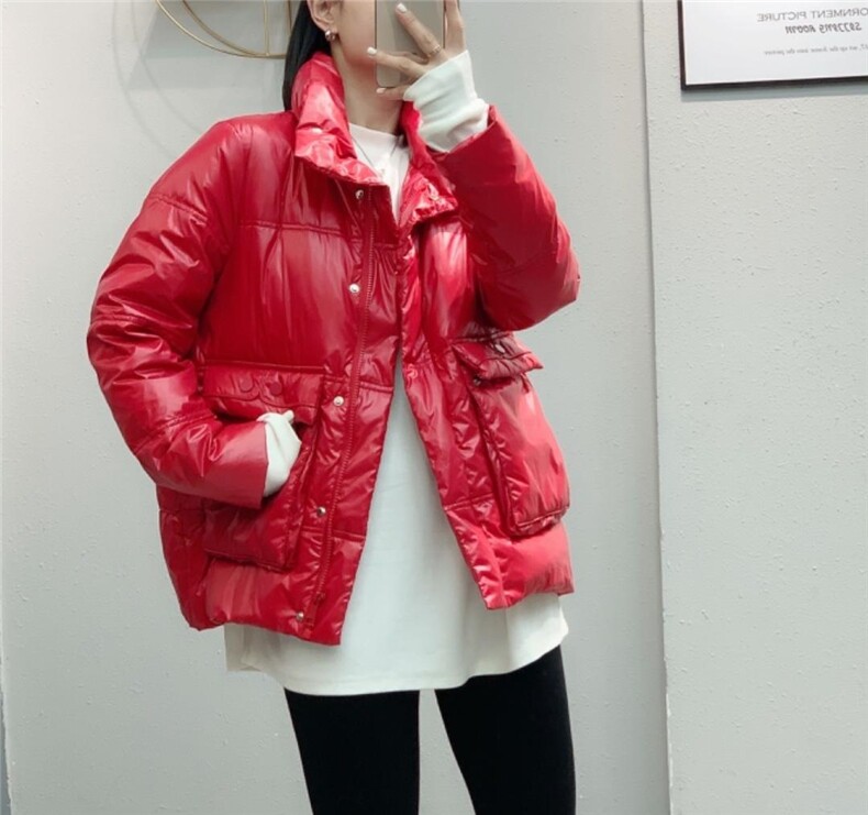 冬季新款大口袋羽绒服，女装羽绒服，久久索衣缘