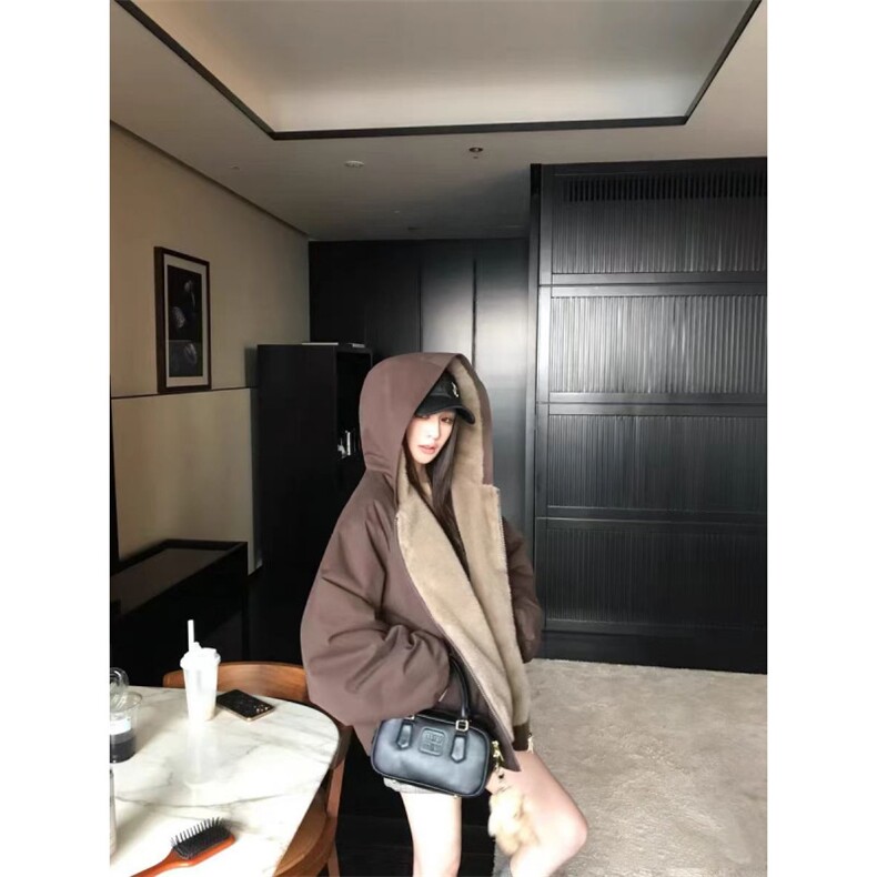 网图慎用加厚加绒连帽棉衣冬装情侣外套XZ212-QW3021-P88，男装棉衣，星座212