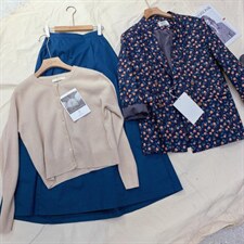 定制复古面料西装，女装西装，25Ann·Studio