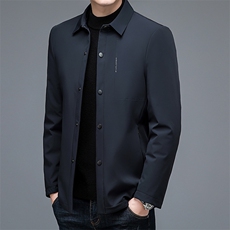 2022男翻领外套加厚冬季新款商务休闲保暖羽绒服外套ZL201-P220，男装羽绒服，星座1105-3
