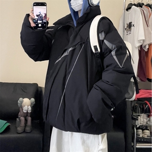 小众设计感拼色棉衣男     XZ904-MY01-P140图片