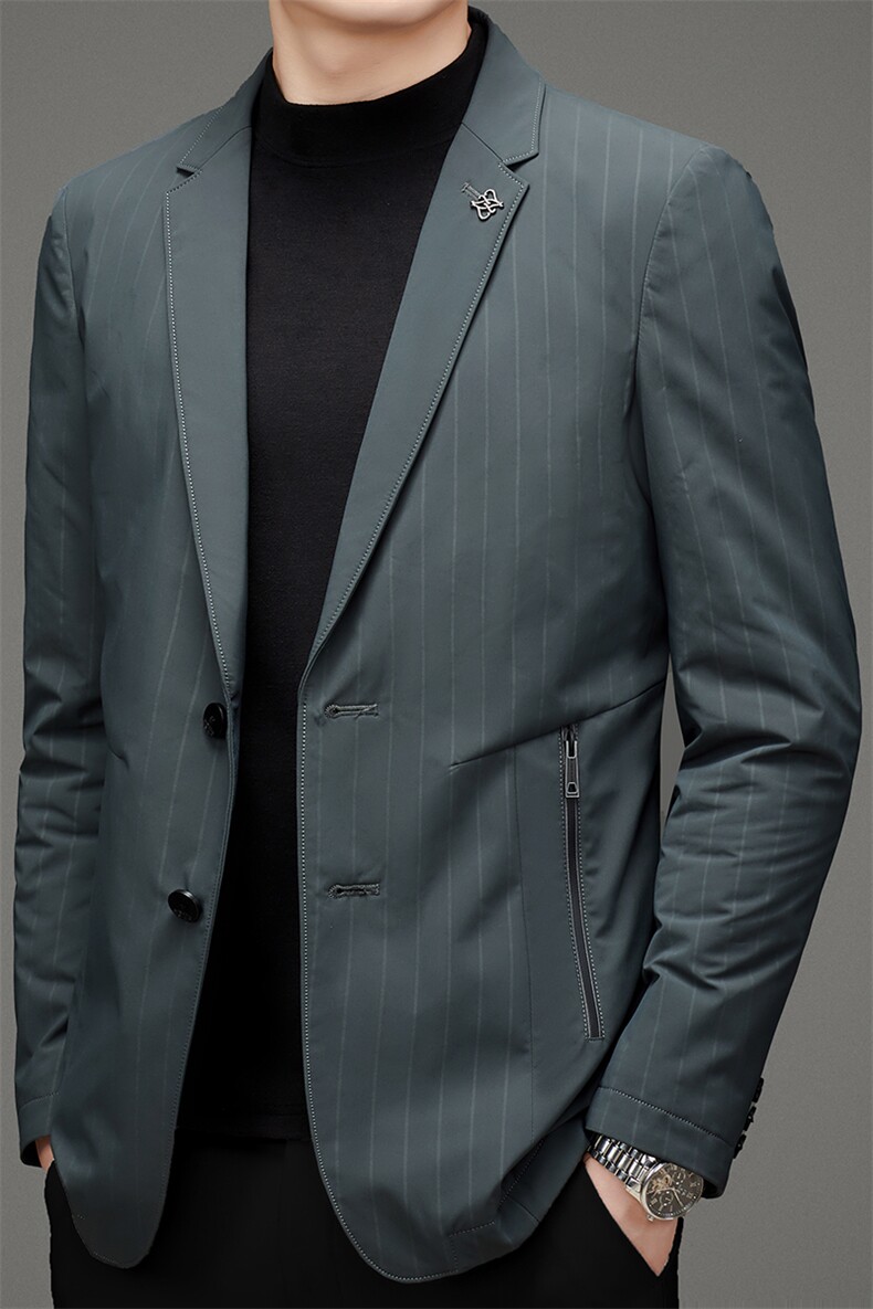 SNNYR88619秋冬新款2023年男士休闲羽绒服加厚保暖夹克外套P200,男装羽绒服,电商B360