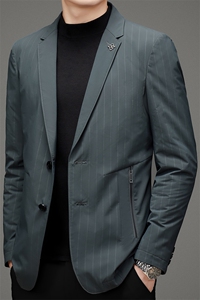 SNNYR88619秋冬新款2023年男士休闲羽绒服加厚保暖夹克外套P200图片
