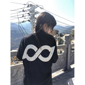 万针全刺绣工艺抖音得物高品质260克重磅纯棉双纱美式高街短袖T恤图片