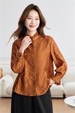 2026春装新款休闲时尚小衫，女装衬衫，鑫鑫格