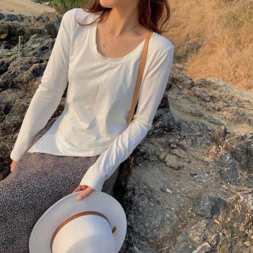 【现货】设计款下摆不对称T，女装，郭郭家