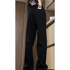 k1029-p40-控58M-5XL现货oversizecleanfit风黄泥牛仔裤破洞，男装牛仔裤，星座116