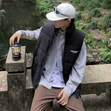 男夏季百搭潮流时尚背心工装马甲棉衣LS80P55，男装背心/马甲，星座1116-2