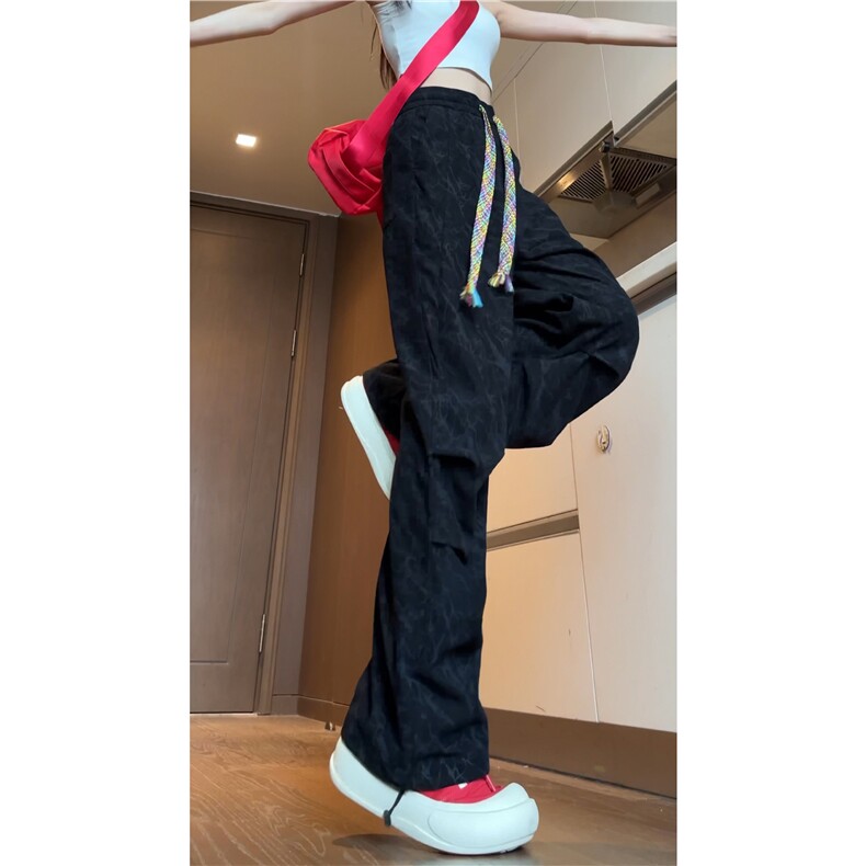 抖音品质秋季新款花色灯芯绒宽松休闲裤B315-K24299-特p35控68,男装休闲裤,电商B315