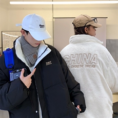 双面穿2023情侣棉衣男女棉服宽松棉袄面包服冬装3321-P100控148，男装棉衣，星座207
