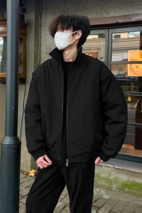 高品质飞行服夹克加厚棉服外套男装冬季宽松翻领棉衣S374特75图片