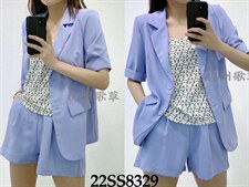 夏季新款三件套，其它，歌草