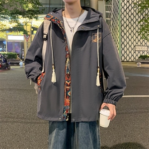 2025潮风外套男女同款新款美式夹克XZ102B-1-JK2612P85图片