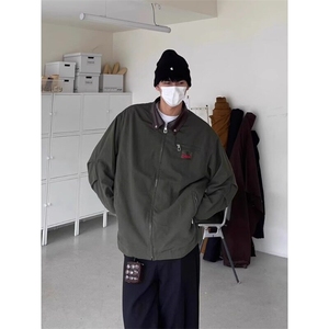 美式复古哈灵顿外套潮牌高街底特律工装夹克 JK708 特P80图片