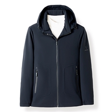 AN9850钱塘2020-3秋冬新款中年男士连帽保暖羽绒服外套P230，男装羽绒服，钱塘207-3
