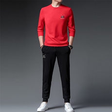 CA9819钱塘2020-2春秋新款时尚休闲简约中青年男士套装P160，男装休闲套装，钱塘207-2