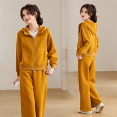 2026年春季休闲针织套装，女装套装/套裙，文熹诺