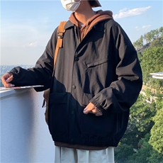 男秋季外套潮牌街头翻领夹克外套JK8503P55，男装夹克，星座1116-2