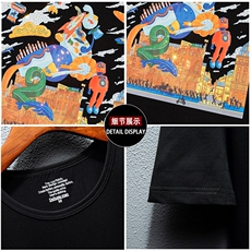 新款高品质套头短袖燙钻潮休闲圆领T恤夏季大码简欧上衣A2516-P63，男装T恤，电商A227B（原钱塘4066-1）