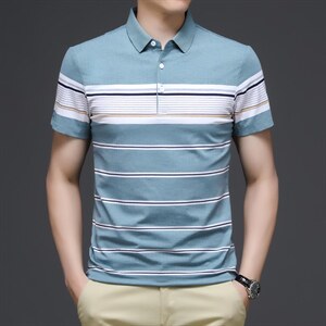2023年夏新款高端时尚男士T恤P60图片