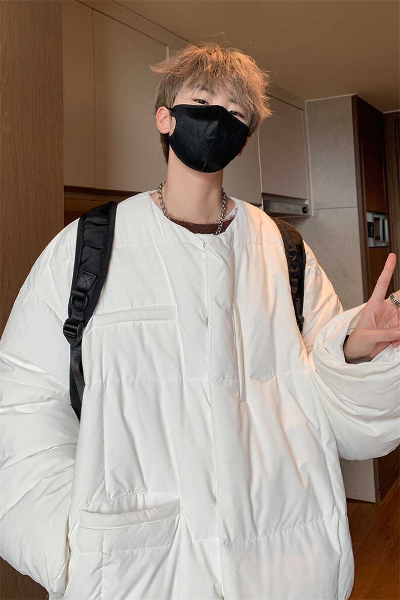 8XL-M90白鸭绒！超厚短外套羽绒服男面包服棉衣YRFC06P220控258,男装棉衣,电商D206-1