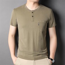 2023年夏新款高端时尚男士T恤P52图片