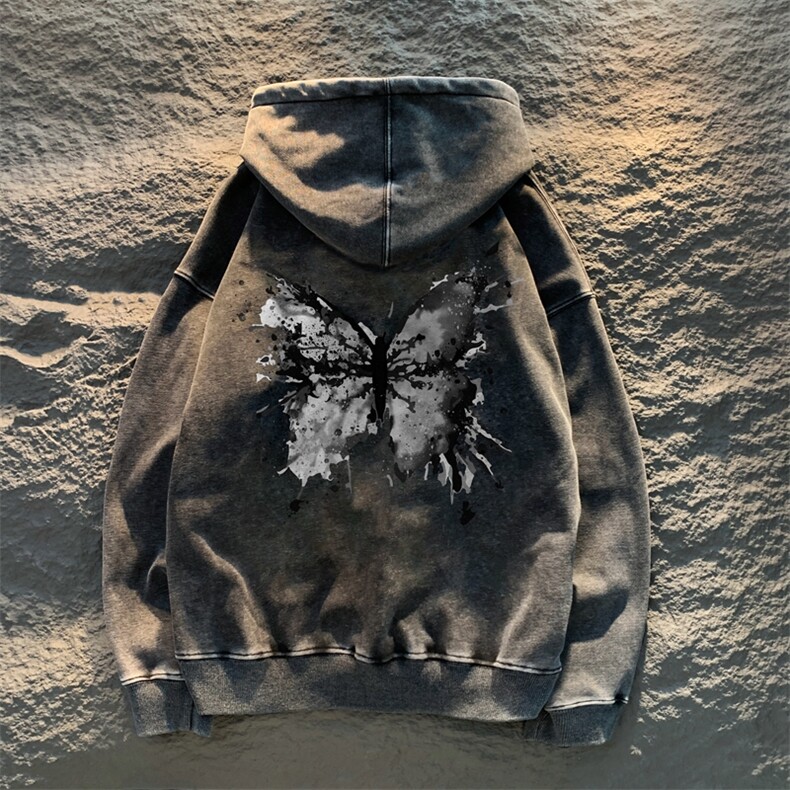 XZ301B-JB7877-P68秋装新款重磅水洗高品质连帽卫衣直播供货,男装卫衣,星座301B