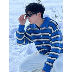 网络图，春秋毛衣开衫开春穿搭针织衫XZ302B-1-M680P58，男装针织衫/毛衣，星座302B-1