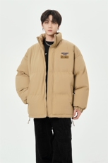 已注册白底直播抖音高品质宽松男羽绒棉面包服棉衣外套M1051P85，男装棉衣，电商C408(原B339-1)