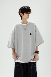 8XL-M 重磅！特大码T潮牌上衣男中性华夫格短袖T恤DX304P25控39图片