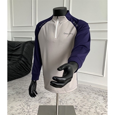 早秋上衣户外运动拼接速干长袖百搭高质量-EX51014-特批35，男装T恤，电商A061