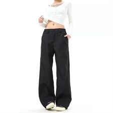 1506/Q4210/P57马年生肖花纹重磅刺绣垂感西裤弹力腰微喇裤，男装西裤，星座1506