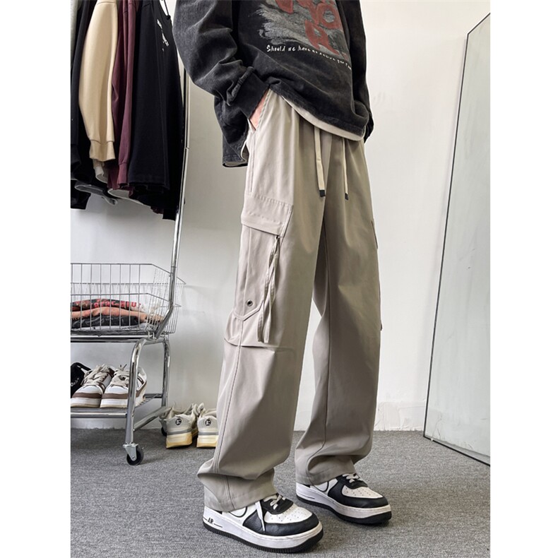 2025春季新款美式ins机能高街裤子冲锋直筒工装裤男883-P45,男装工装外套,电商C305A